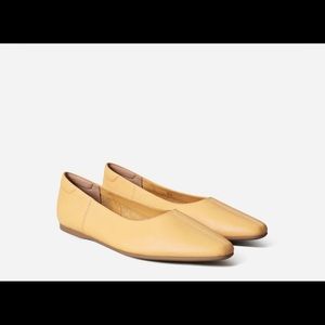 Everlane tapered dayglove leather flats 6.5